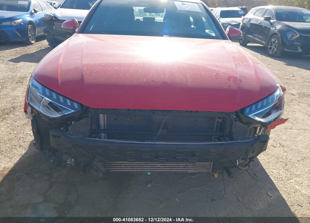 2024 AUDI A4 PREMIUM PLUS 45 TFSI S LINE QUATTRO S TRONIC VIN: WAUEAAF45RN006215