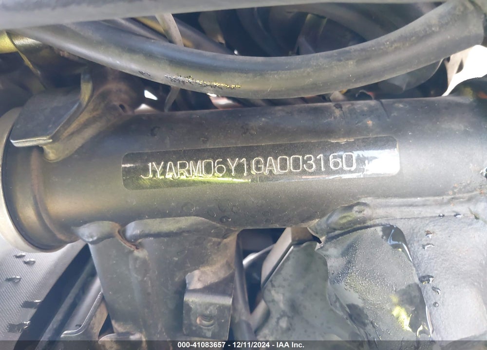 2016 YAMAHA FZ07 C VIN: JYARM06Y1GA003160