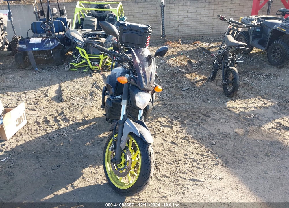 2016 YAMAHA FZ07 C VIN: JYARM06Y1GA003160