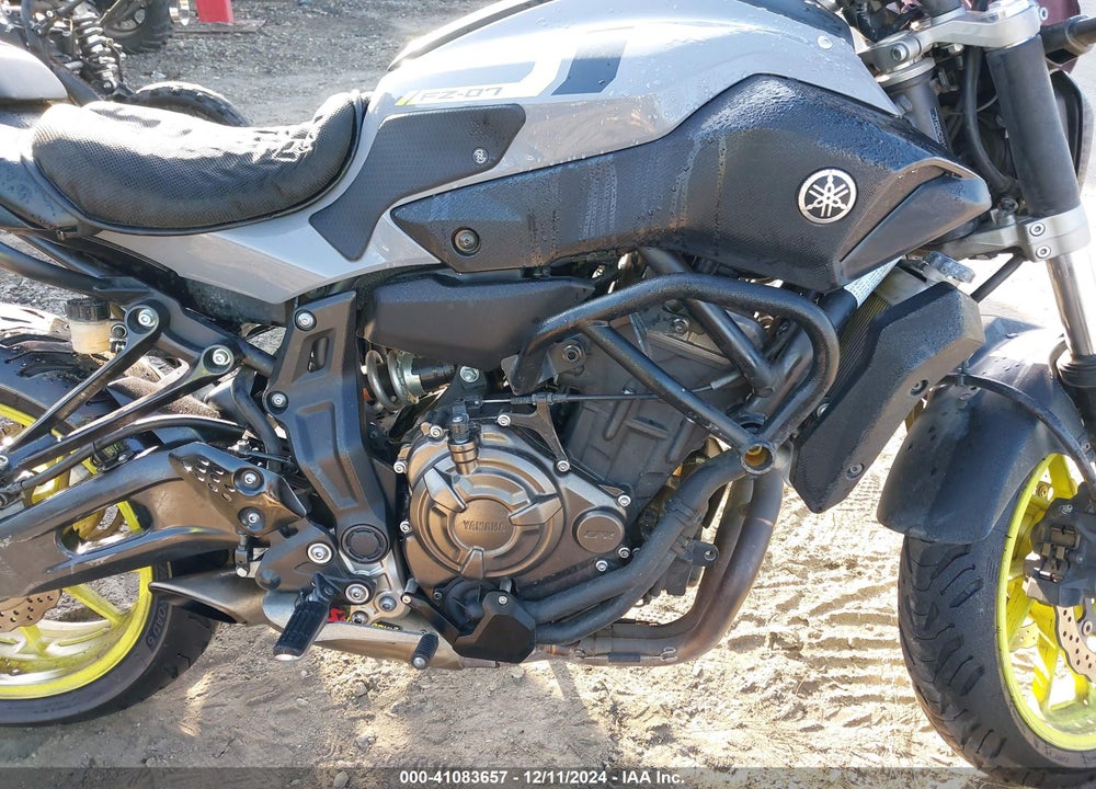 2016 YAMAHA FZ07 C VIN: JYARM06Y1GA003160