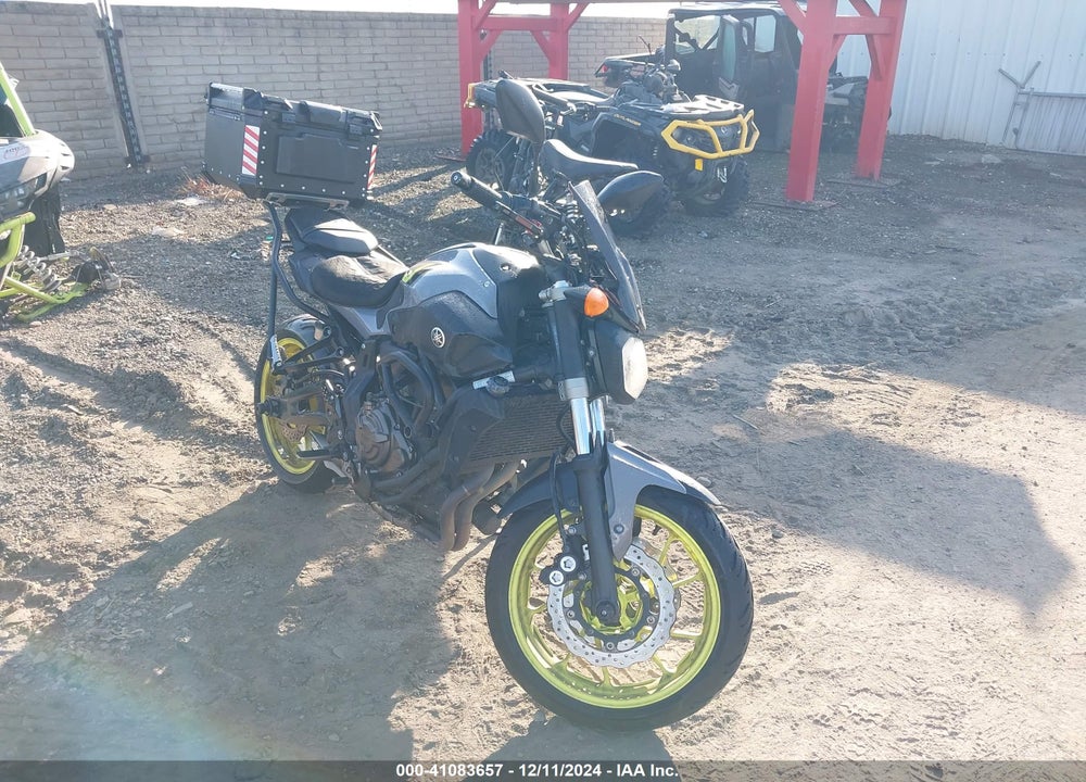 2016 YAMAHA FZ07 C VIN: JYARM06Y1GA003160
