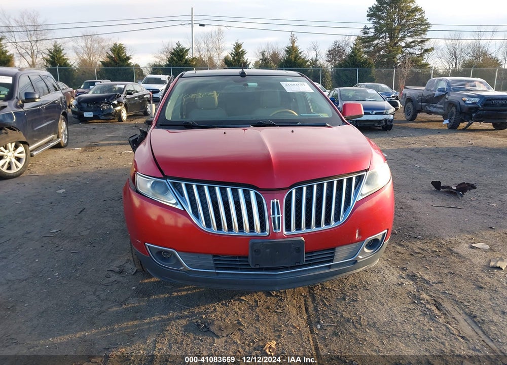 2011 LINCOLN MKX VIN: 2LMDJ6JK4BBJ03828