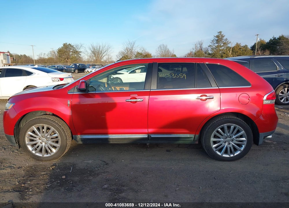 2011 LINCOLN MKX VIN: 2LMDJ6JK4BBJ03828