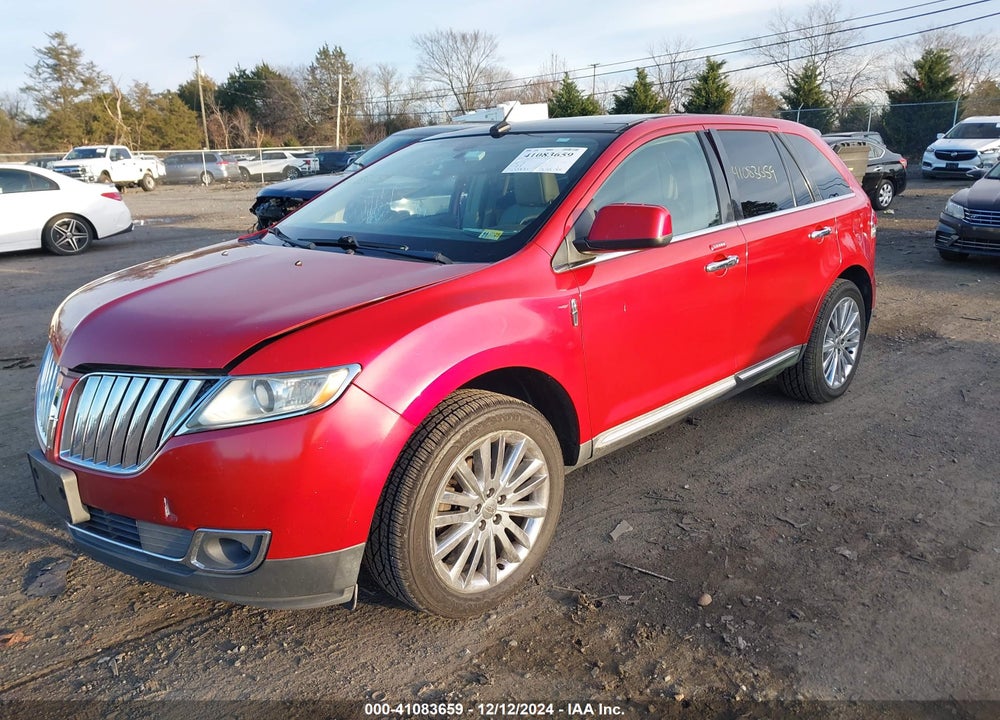 2011 LINCOLN MKX VIN: 2LMDJ6JK4BBJ03828