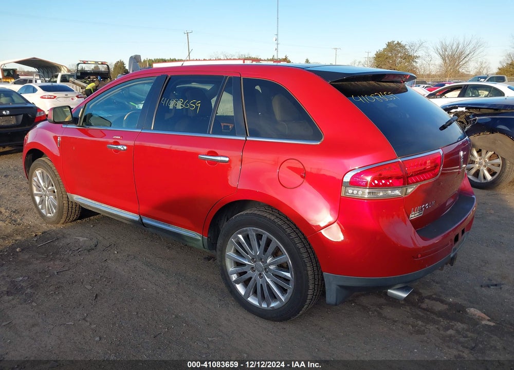 2011 LINCOLN MKX VIN: 2LMDJ6JK4BBJ03828