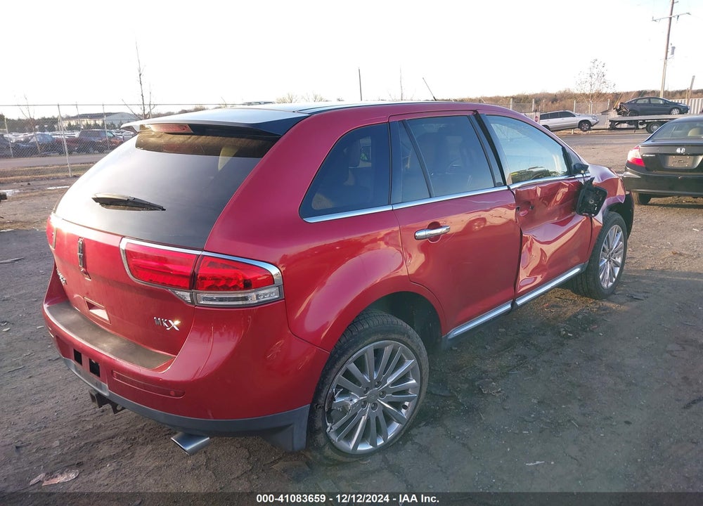2011 LINCOLN MKX VIN: 2LMDJ6JK4BBJ03828