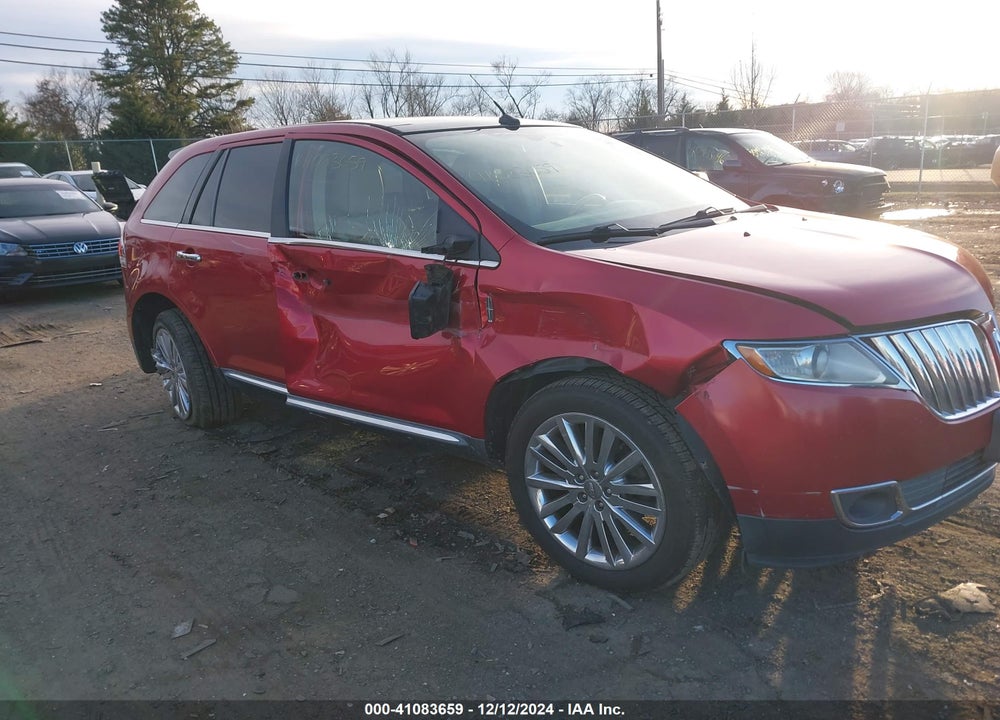 2011 LINCOLN MKX VIN: 2LMDJ6JK4BBJ03828