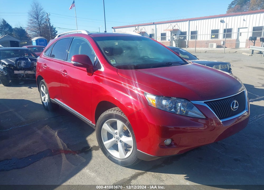 2010 LEXUS RX 350 VIN: 2T2BK1BA5AC054329