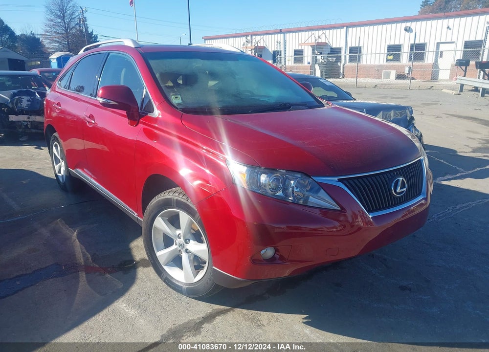 2010 LEXUS RX 350 VIN: 2T2BK1BA5AC054329