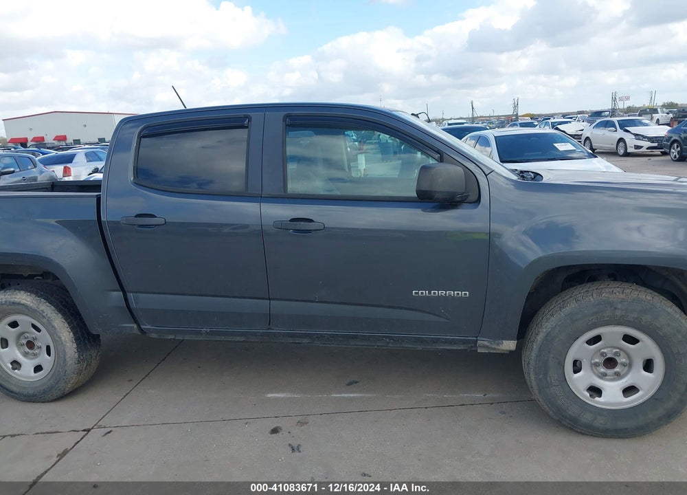 2016 CHEVROLET COLORADO WT VIN: 1GCGSBEA8G1246238