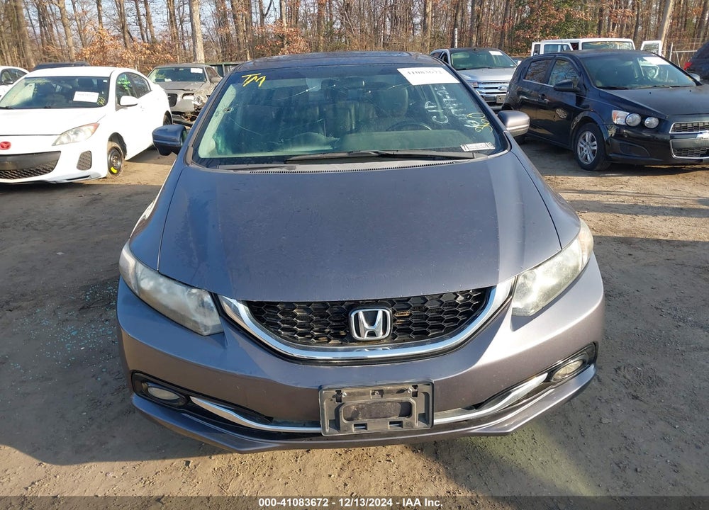 2014 HONDA CIVIC EX-L VIN: 2HGFB2F96EH503381