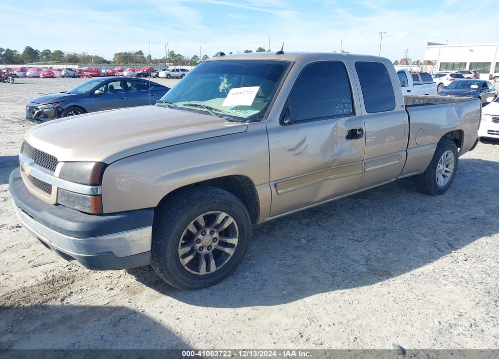2005 CHEVROLET SILVERADO 1500 LS VIN: 2GCEC19TX51230057