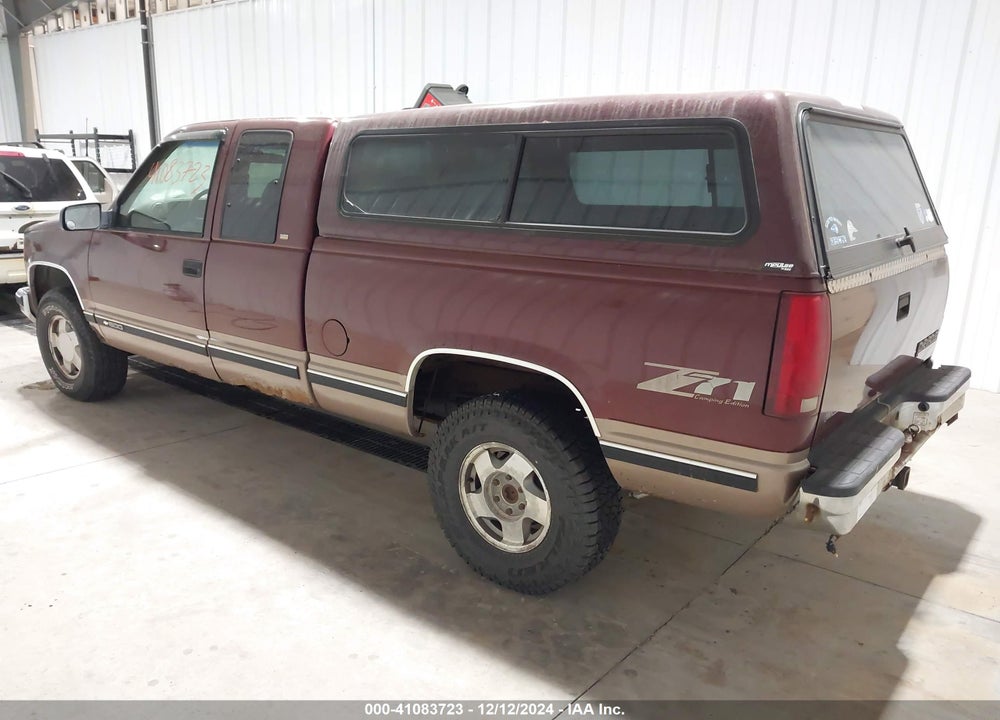1998 CHEVROLET K1500 FLEETSIDE VIN: 2GCEK19R4W1264116