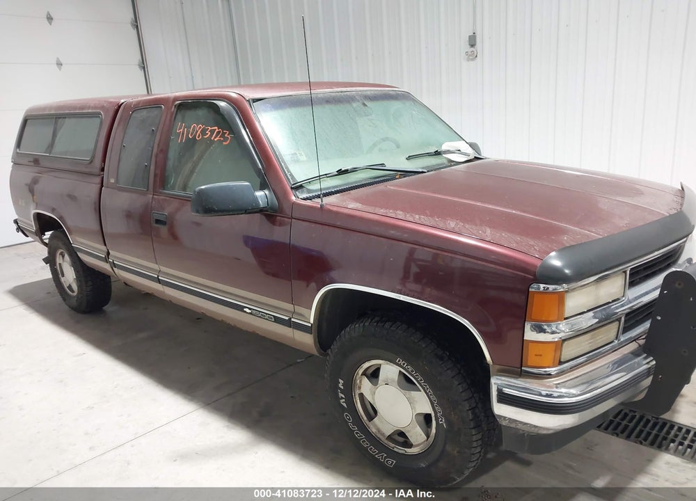 1998 CHEVROLET K1500 FLEETSIDE VIN: 2GCEK19R4W1264116