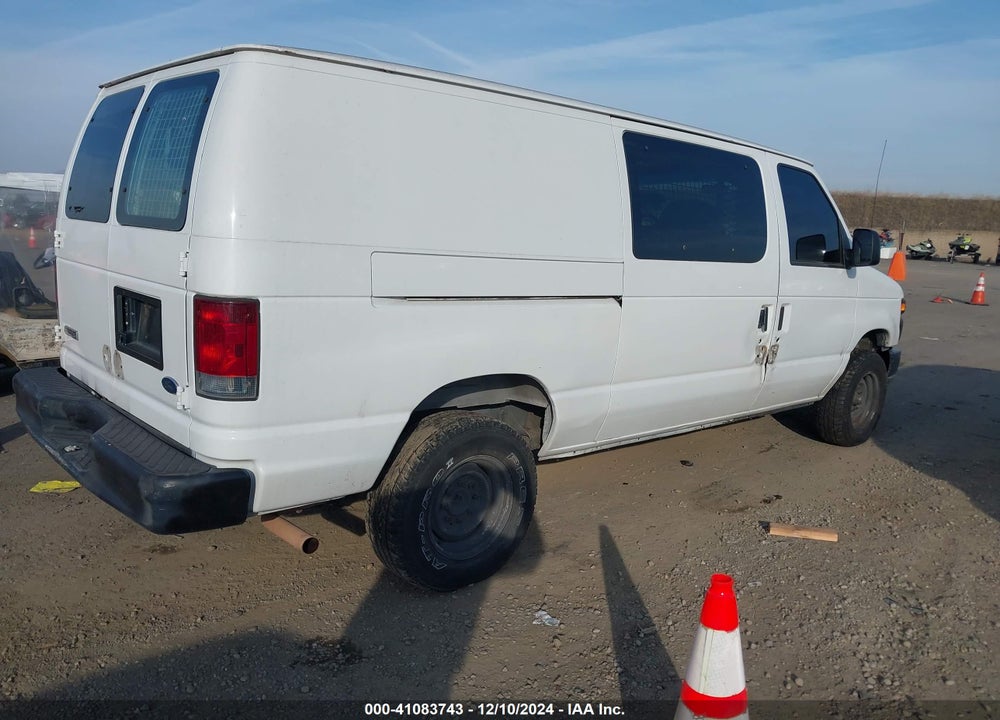 2008 FORD E-150 COMMERCIAL/RECREATIONAL VIN: 1FTNE14W28DA67201