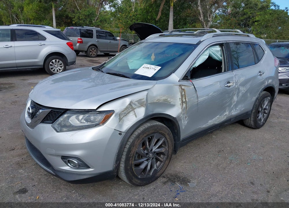 2016 NISSAN ROGUE SL VIN: 5N1AT2MV2GC742742