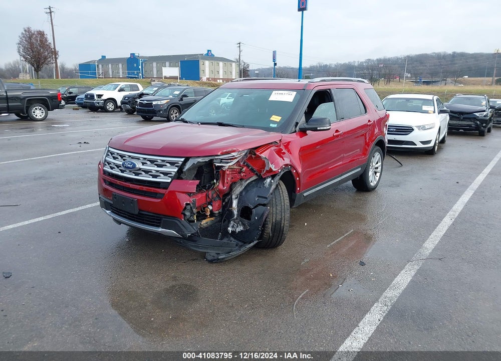 2018 FORD EXPLORER XLT VIN: 1FM5K8D87JGA19275
