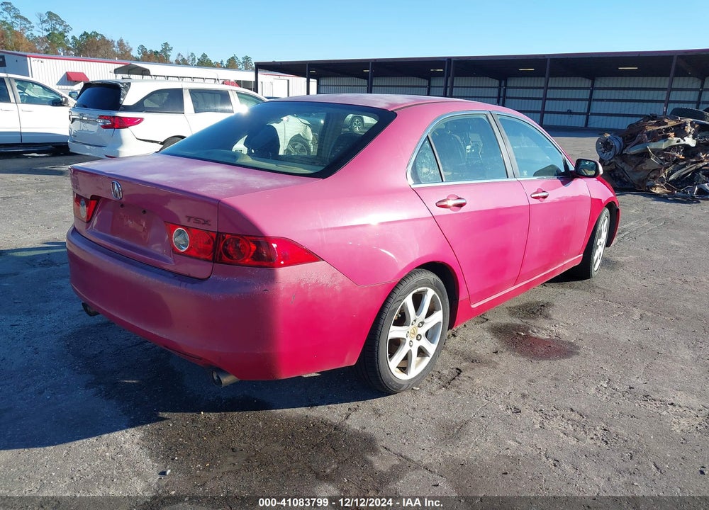 2004 ACURA TSX VIN: JH4CL96934C010698
