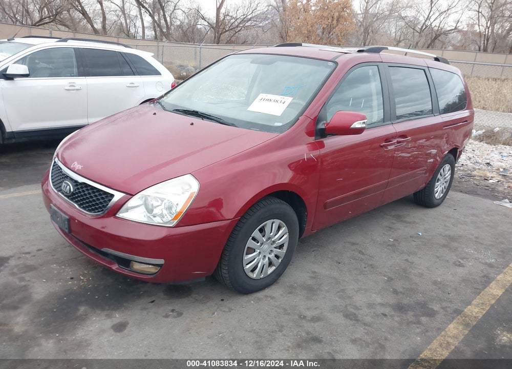 2014 KIA SEDONA LX VIN: KNDMG4C73E6542324