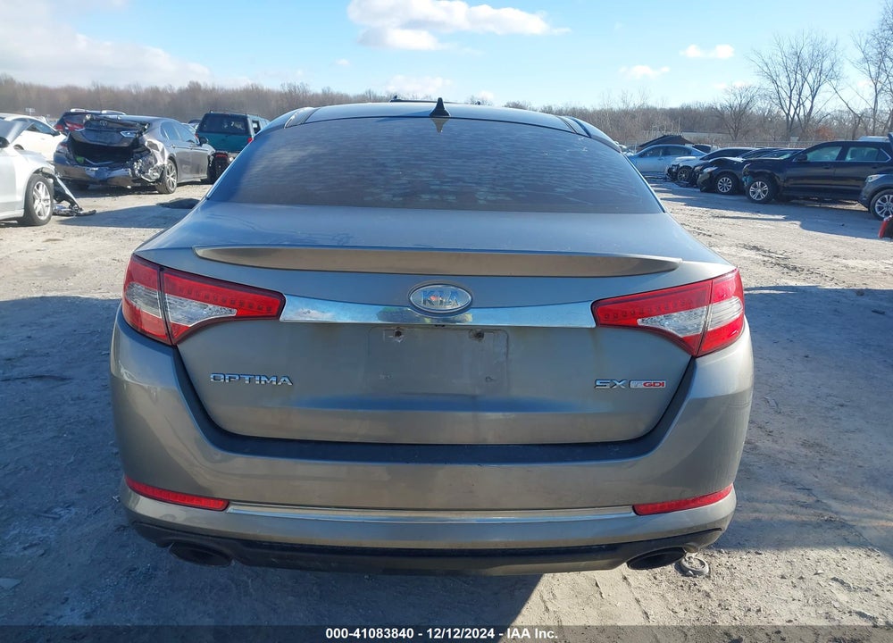 2012 KIA OPTIMA SX VIN: 5XXGR4A67CG001504