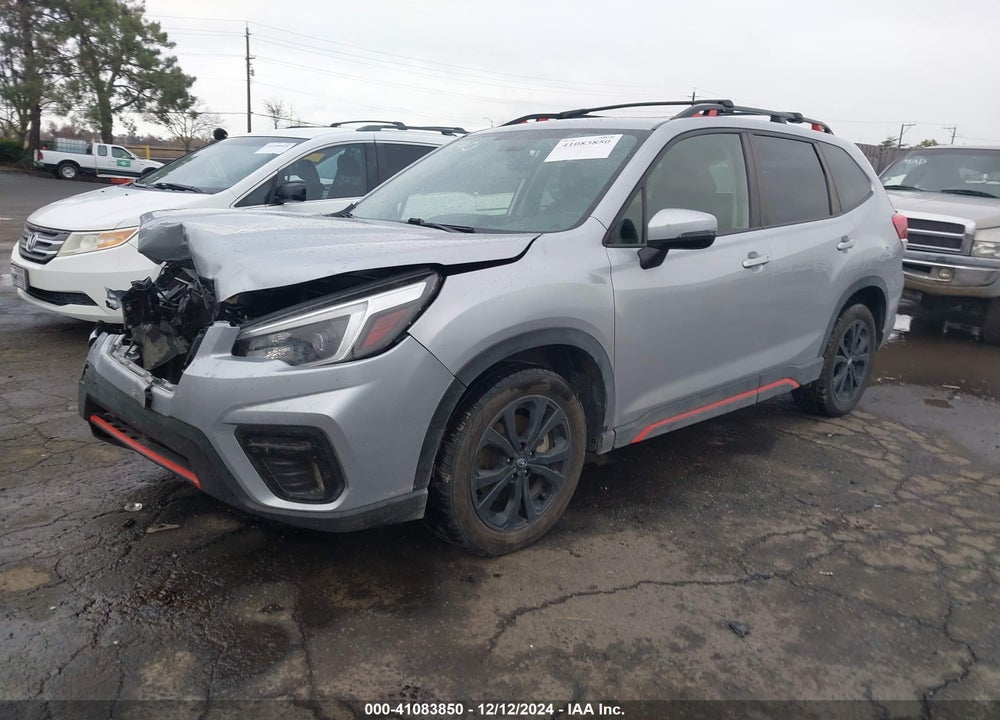 2021 SUBARU FORESTER SPORT VIN: JF2SKARC7MH518122