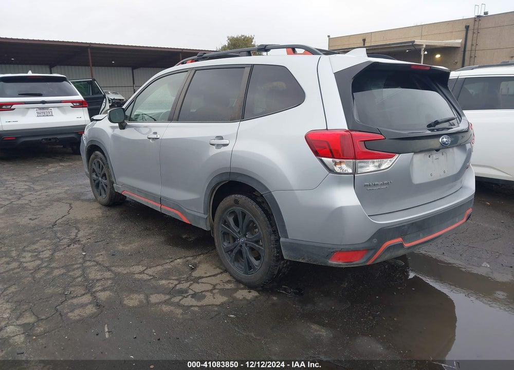 2021 SUBARU FORESTER SPORT VIN: JF2SKARC7MH518122