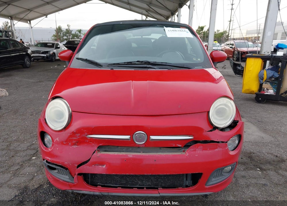 2013 FIAT 500 VIN: 3C3CFFBR1DT563257