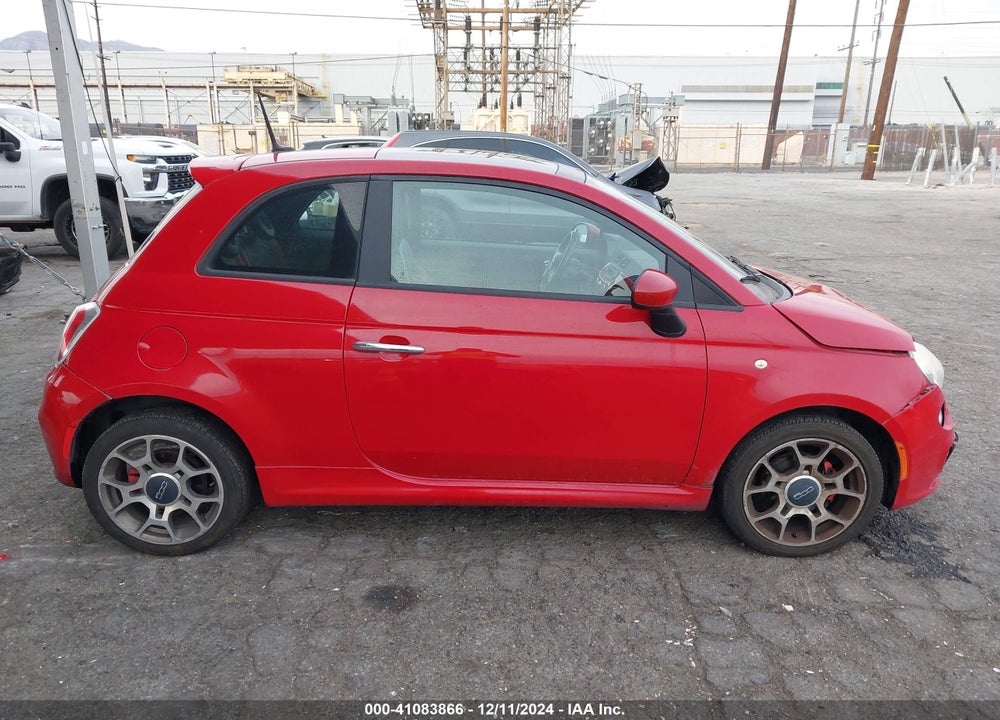 2013 FIAT 500 VIN: 3C3CFFBR1DT563257