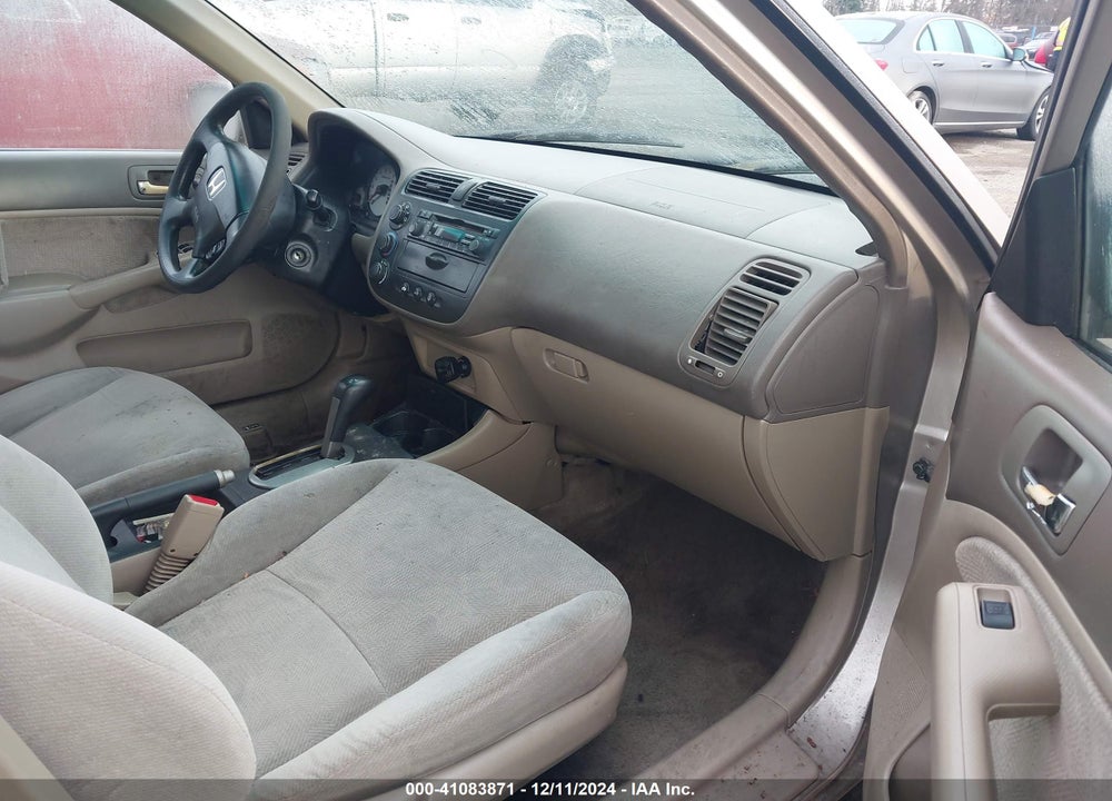 2002 HONDA CIVIC EX VIN: 1HGES26792L050768