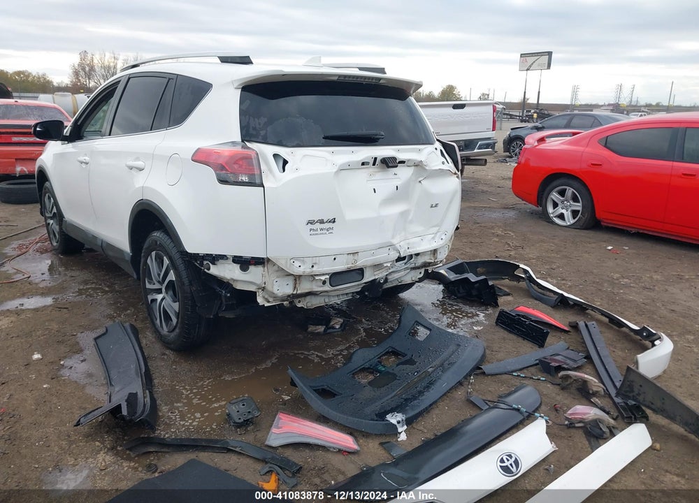 2016 TOYOTA RAV4 LE VIN: 2T3ZFREV8GW291433