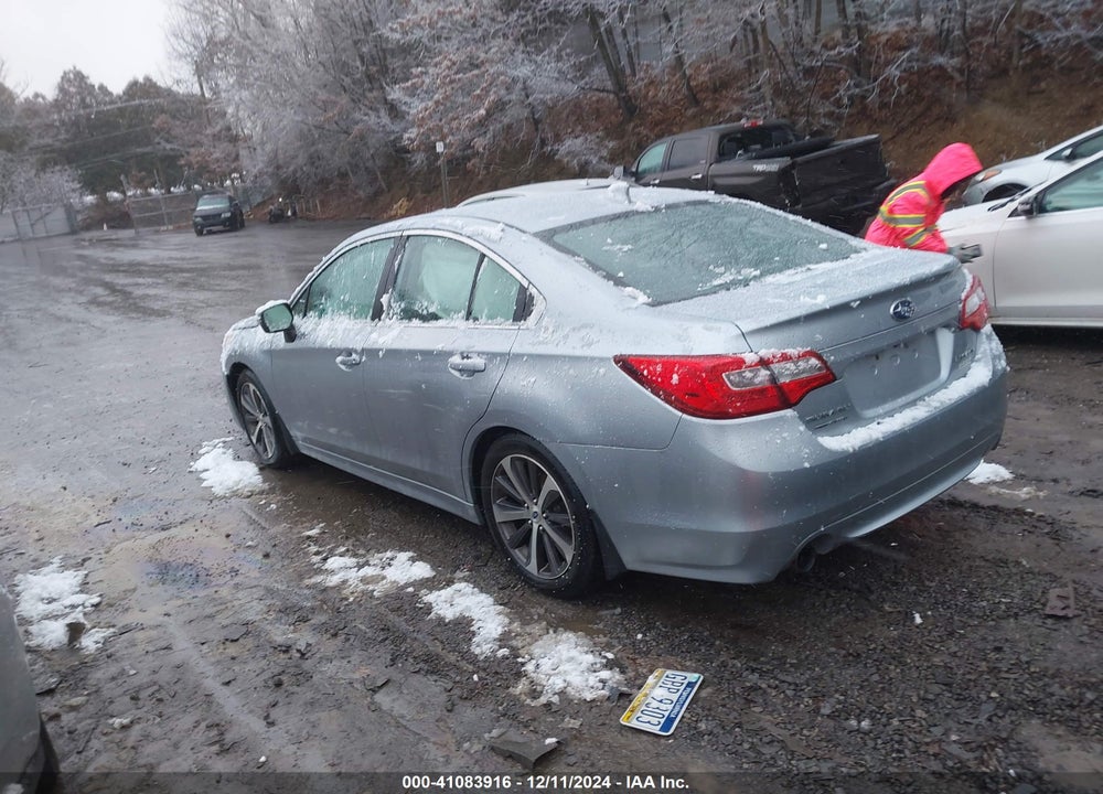 2016 SUBARU LEGACY 2.5I LIMITED VIN: 4S3BNAN63G3024329