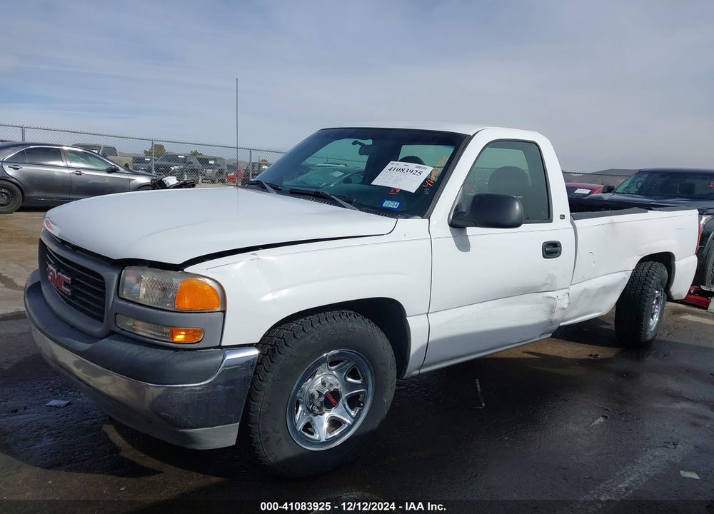 1999 GMC SIERRA 1500 SL VIN: 1GTEC14V8XE851260