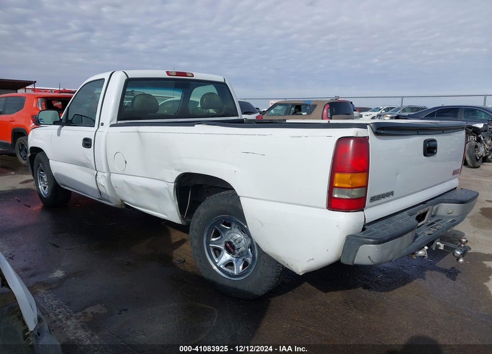 1999 GMC SIERRA 1500 SL VIN: 1GTEC14V8XE851260