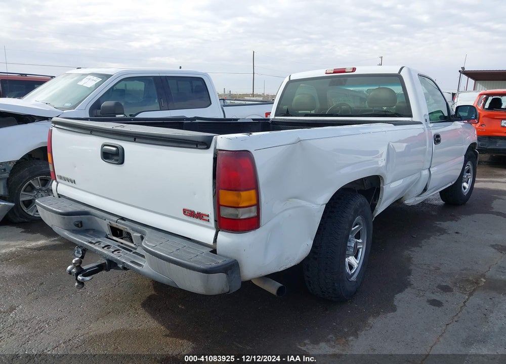 1999 GMC SIERRA 1500 SL VIN: 1GTEC14V8XE851260