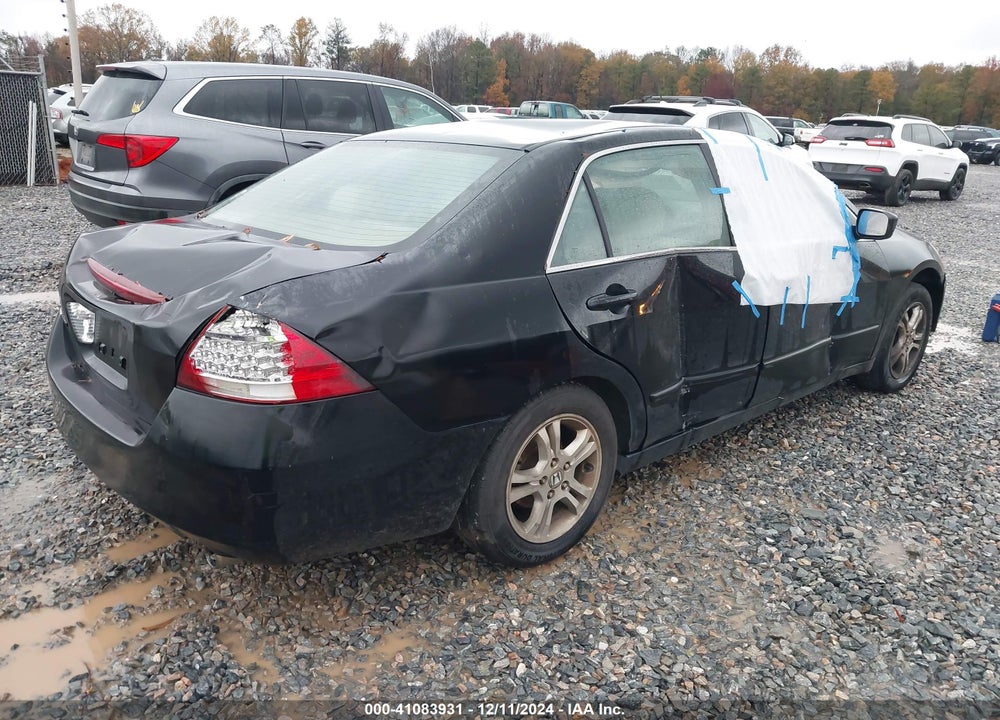 2006 HONDA ACCORD 2.4 SE VIN: 1HGCM56346A124082