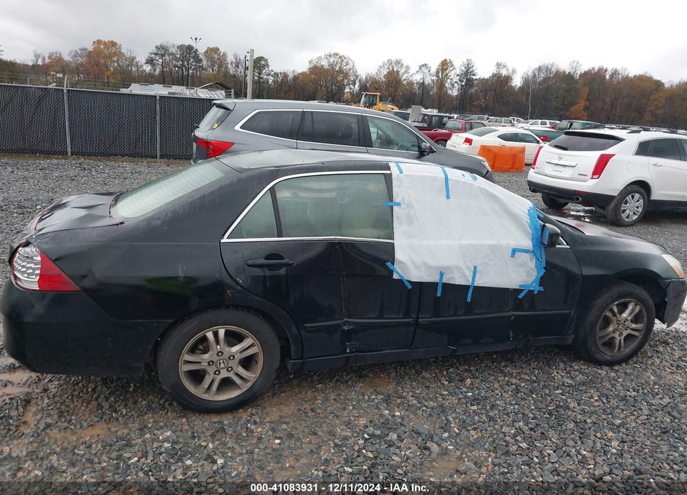 2006 HONDA ACCORD 2.4 SE VIN: 1HGCM56346A124082