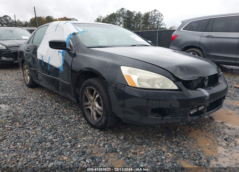 2006 HONDA ACCORD 2.4 SE VIN: 1HGCM56346A124082
