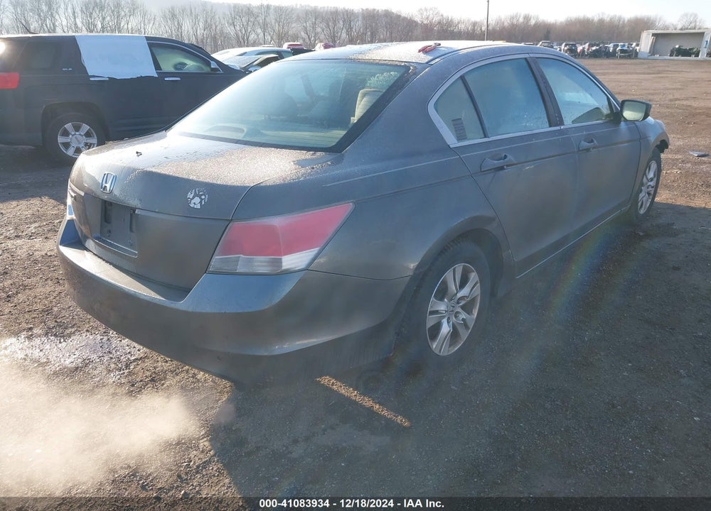 2009 HONDA ACCORD 2.4 LX-P VIN: 1HGCP26409A068354