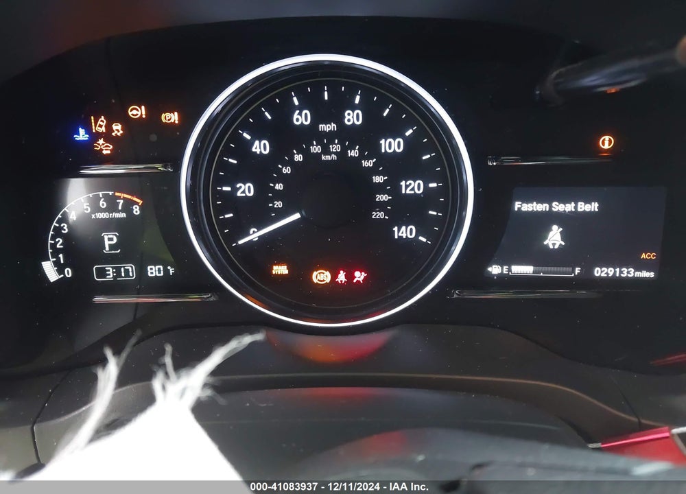 2021 HONDA HR-V AWD EX-L VIN: 3CZRU6H7XMM704350