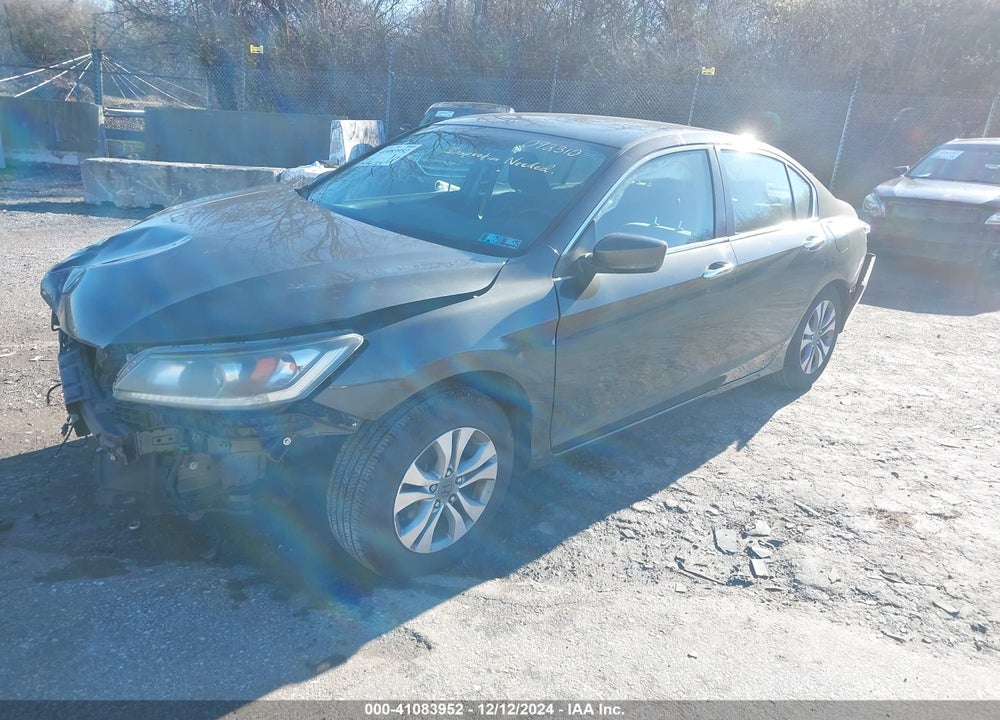 2014 HONDA ACCORD LX VIN: 1HGCR2F37EA092310