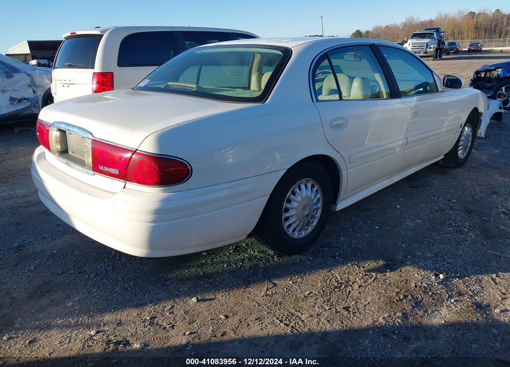 2004 BUICK LESABRE CUSTOM VIN: 1G4HP52K04U235521