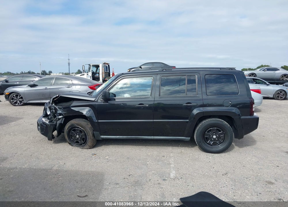 2009 JEEP PATRIOT SPORT VIN: 1J4FT28A59D124470