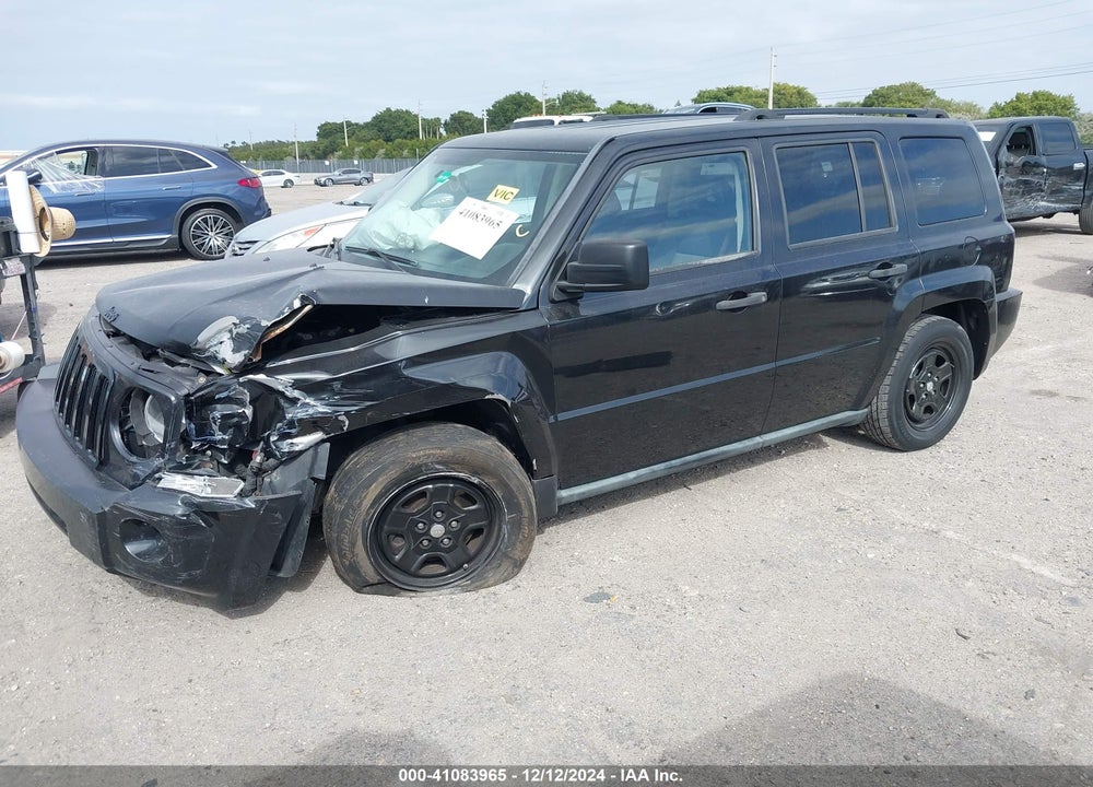 2009 JEEP PATRIOT SPORT VIN: 1J4FT28A59D124470