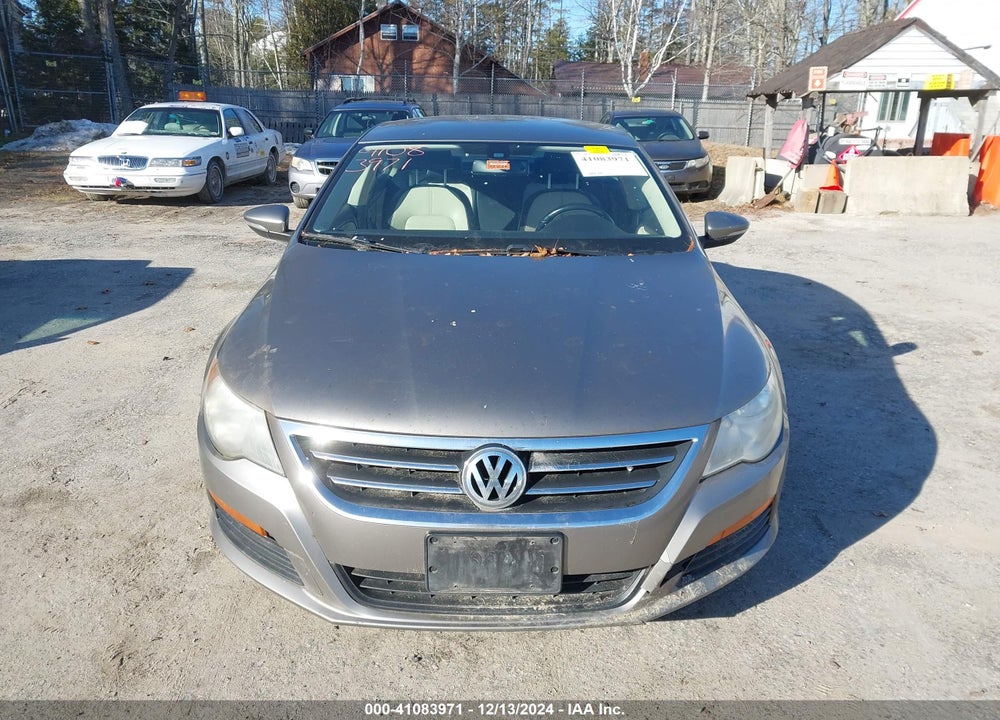 2012 VOLKSWAGEN CC SPORT VIN: WVWMP7AN6CE505970