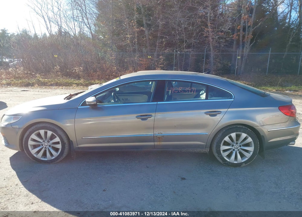 2012 VOLKSWAGEN CC SPORT VIN: WVWMP7AN6CE505970