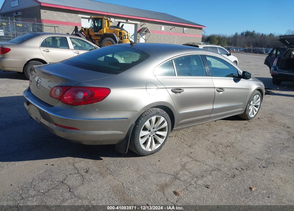 2012 VOLKSWAGEN CC SPORT VIN: WVWMP7AN6CE505970