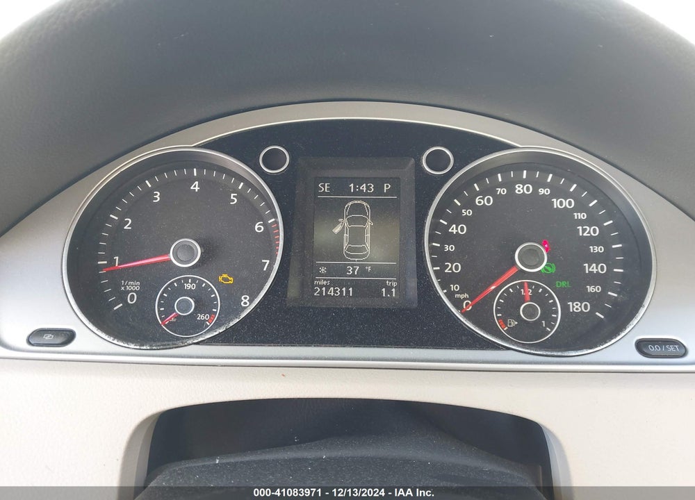 2012 VOLKSWAGEN CC SPORT VIN: WVWMP7AN6CE505970