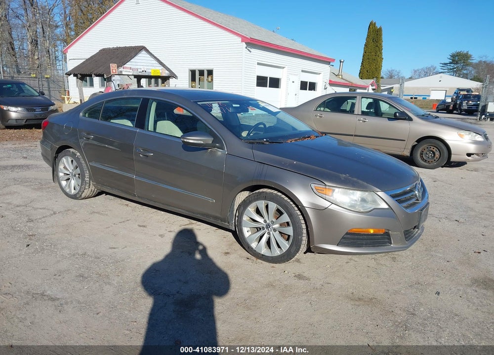 2012 VOLKSWAGEN CC SPORT VIN: WVWMP7AN6CE505970