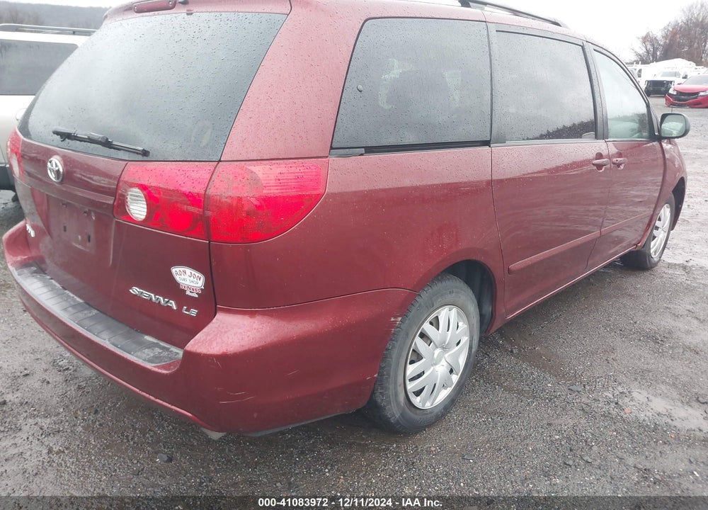 2006 TOYOTA SIENNA LE VIN: 5TDZA23C36S493295