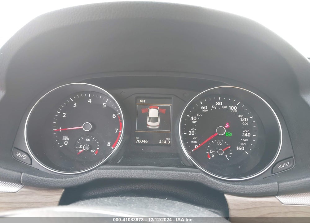 2017 VOLKSWAGEN PASSAT 1.8T SE VIN: 1VWGT7A33HC041284